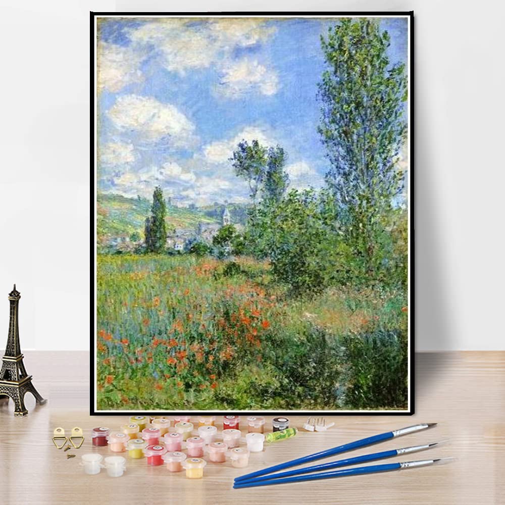 Amazon.co.jp: DIY 数字油絵 クロード・モネによるライラックの